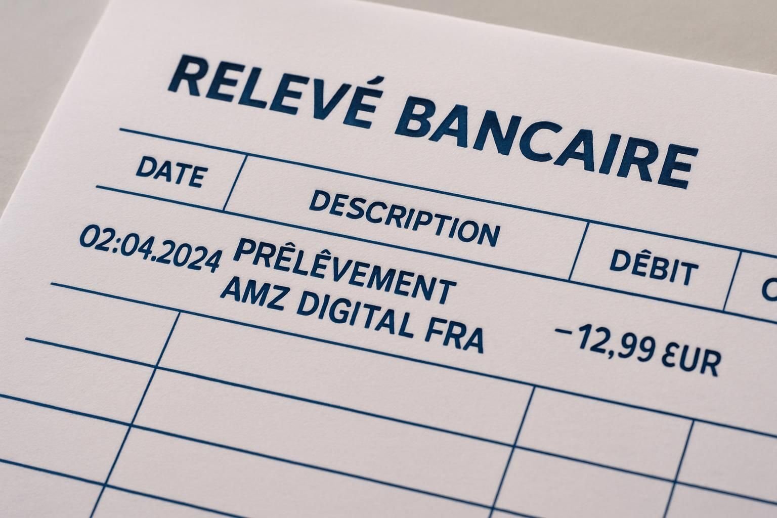 Découvrez à quoi correspond le prélèvement AMZ Digital FRA sur votre compte bancaire, son origine et comment réagir en cas de débit suspect lié à Amazon.