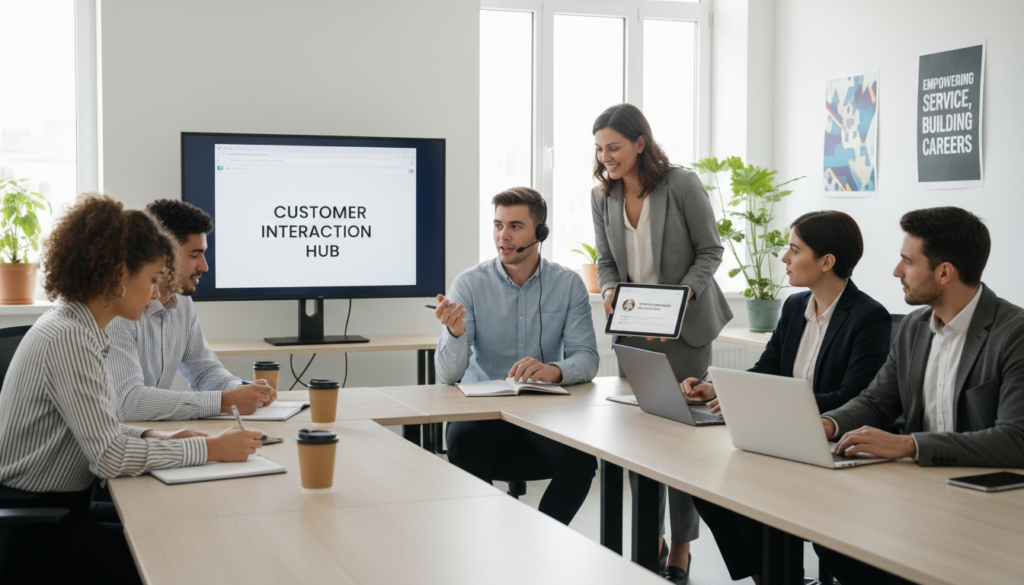 découvrez notre formation en alternance pour devenir conseiller clientèle pro et boostez votre carrière grâce à une expérience professionnelle valorisante et des compétences reconnues.