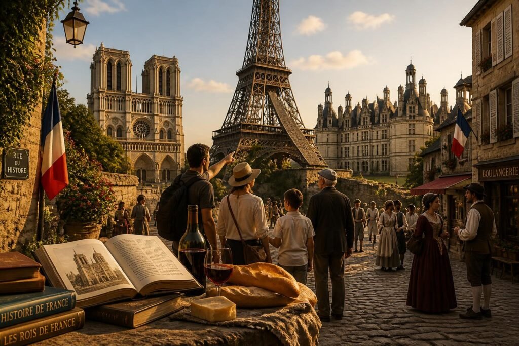 découvrez l'histoire de france à travers un voyage captivant au cœur de sa culture riche et fascinante, entre traditions, monuments et récits emblématiques.